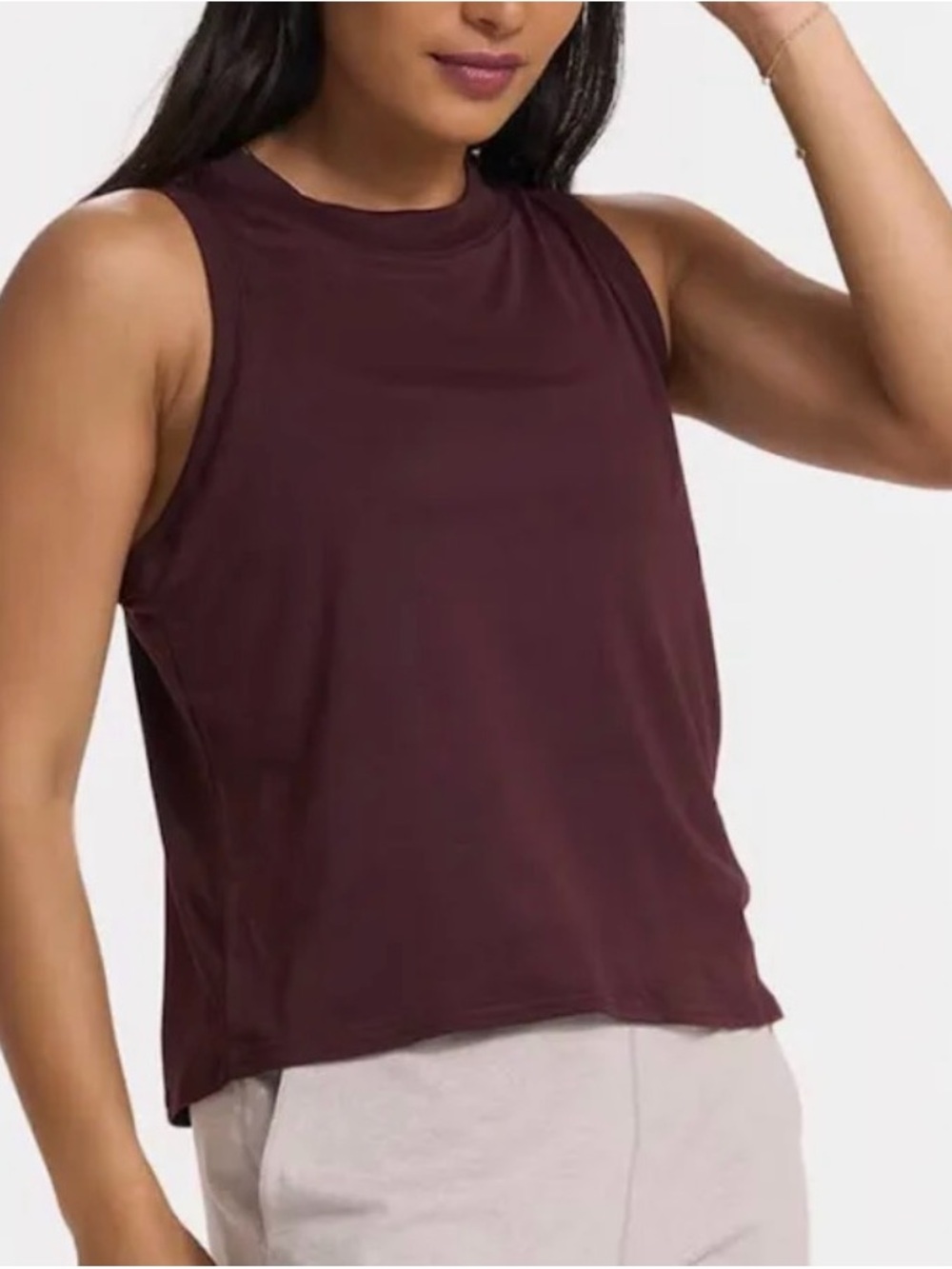 Vuori Women’s Energy Tank Top Ruby Heather Size XS